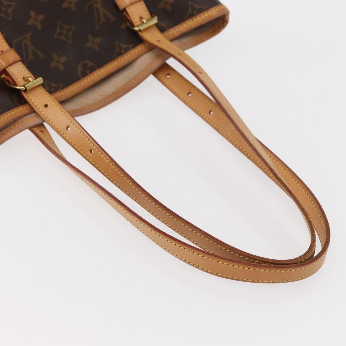 LOUIS VUITTON Monogram Bucket GM Shoulder Bag M42236 LV Auth am9740