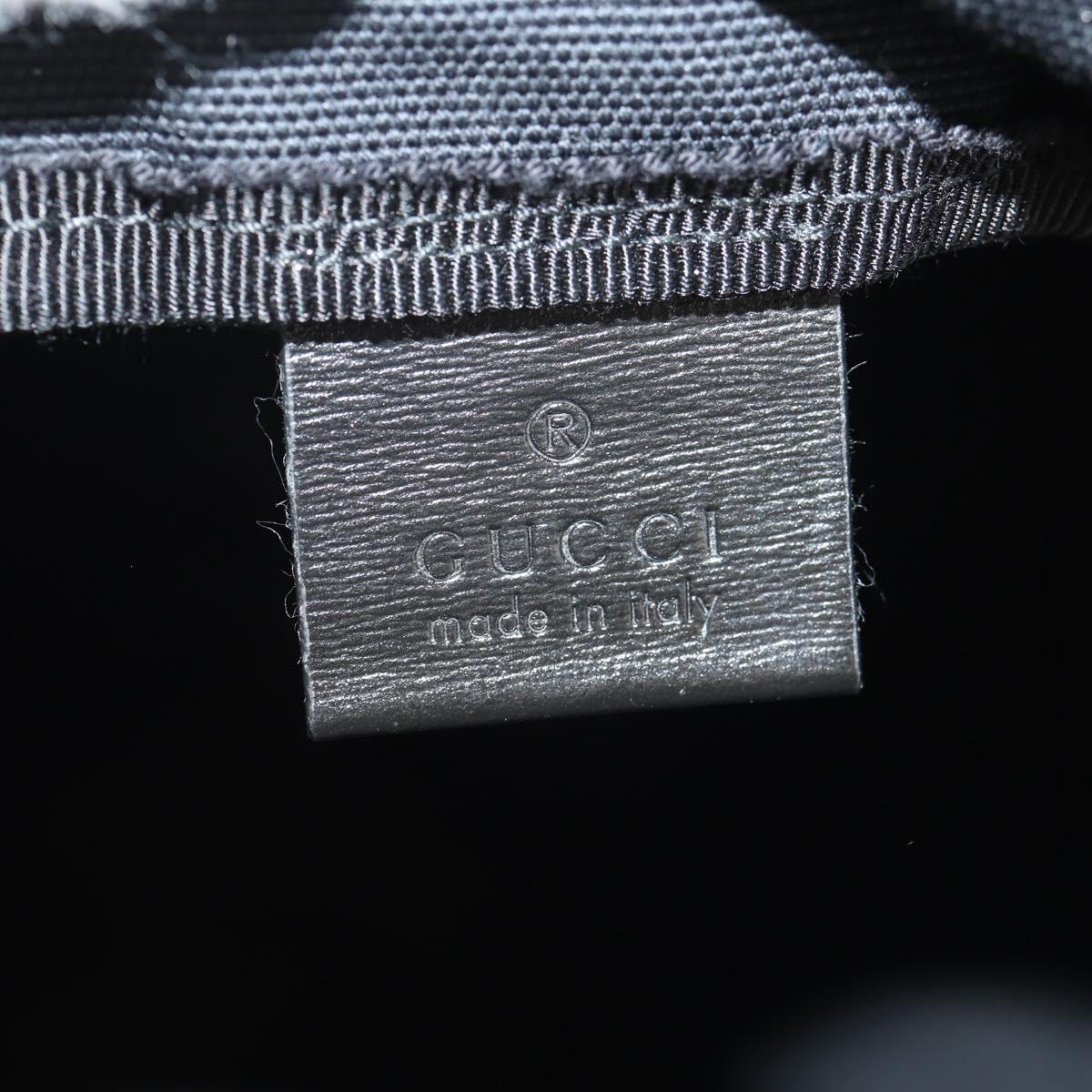 GUCCI Chateau Marmont Tote Bag Canvas Black Gold 552403 Auth am9753M