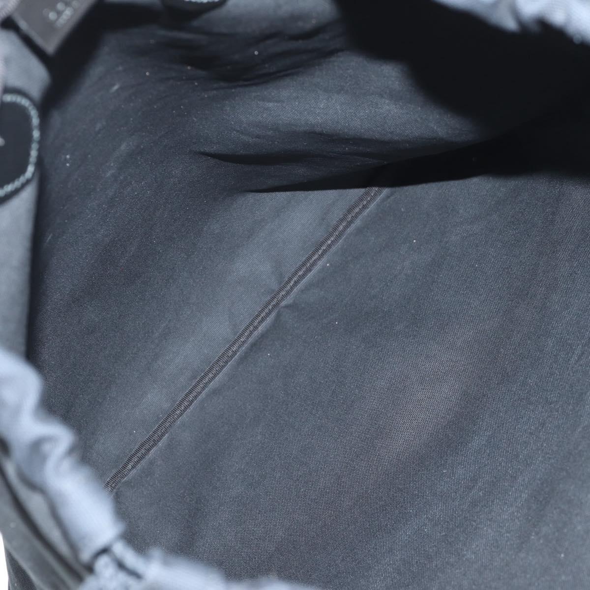 GUCCI Chateau Marmont Tote Bag Canvas Black Gold 552403 Auth am9753M