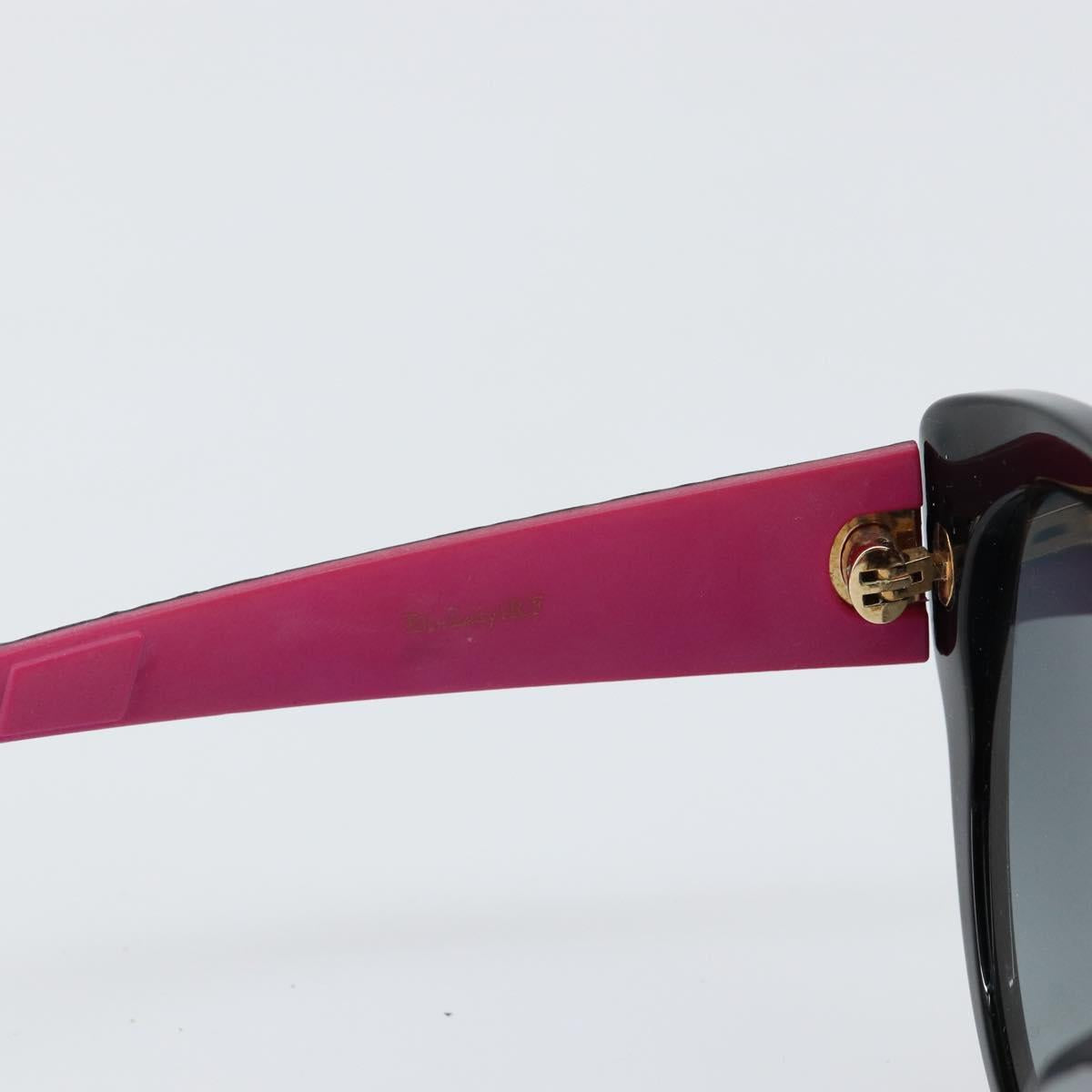 Christian Dior DIOR LADY 1RF Cannage Sunglasses plastic Black HZ9HD Auth am9770