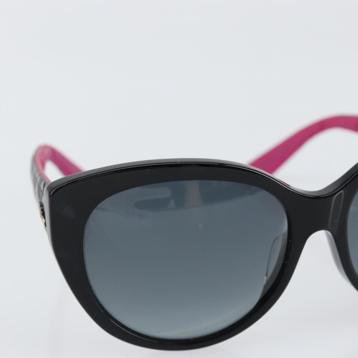 Christian Dior DIOR LADY 1RF Cannage Sunglasses plastic Black HZ9HD Auth am9770