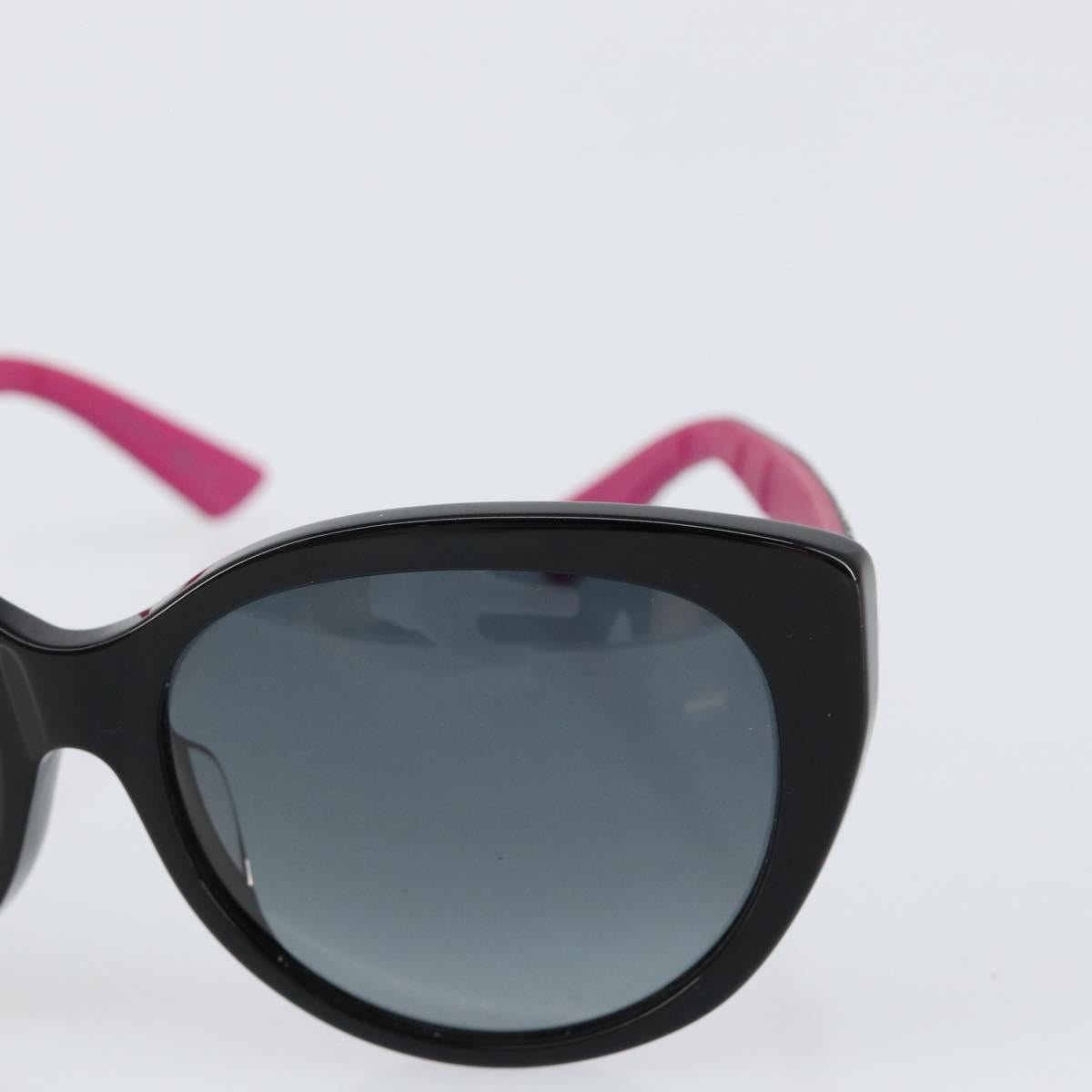 Christian Dior DIOR LADY 1RF Cannage Sunglasses plastic Black HZ9HD Auth am9770