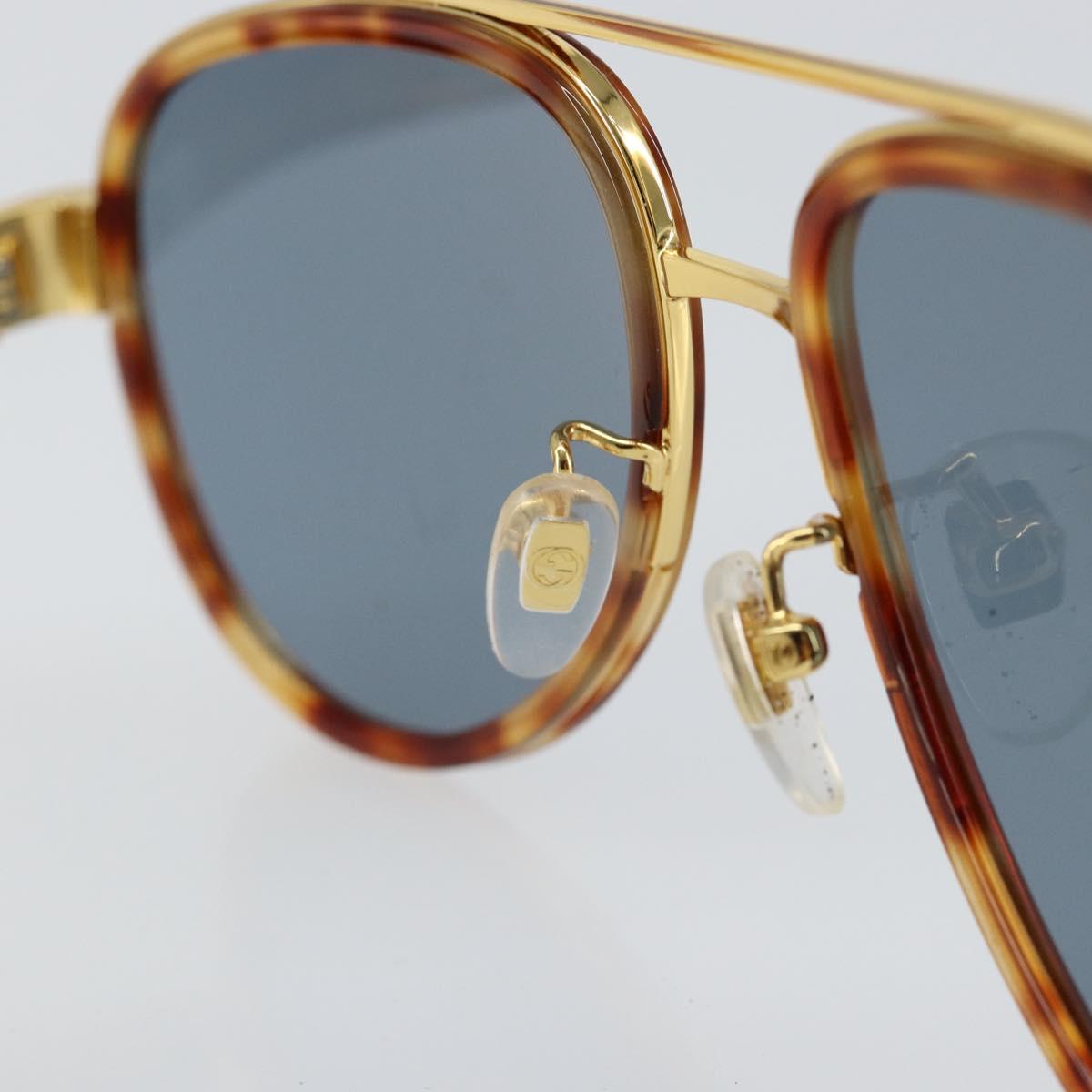 GUCCI Sunglasses Metal Brown GG0447S Auth am9773