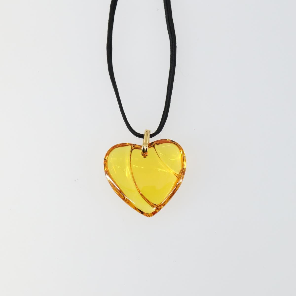 Baccarat Necklace 2 Set Yellow Blue Auth am9782