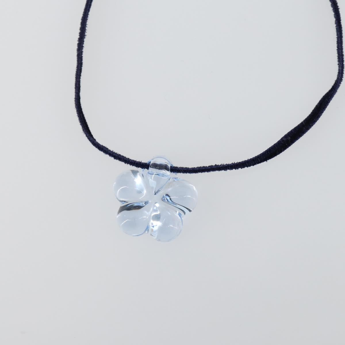 Baccarat Necklace 2 Set Yellow Blue Auth am9782