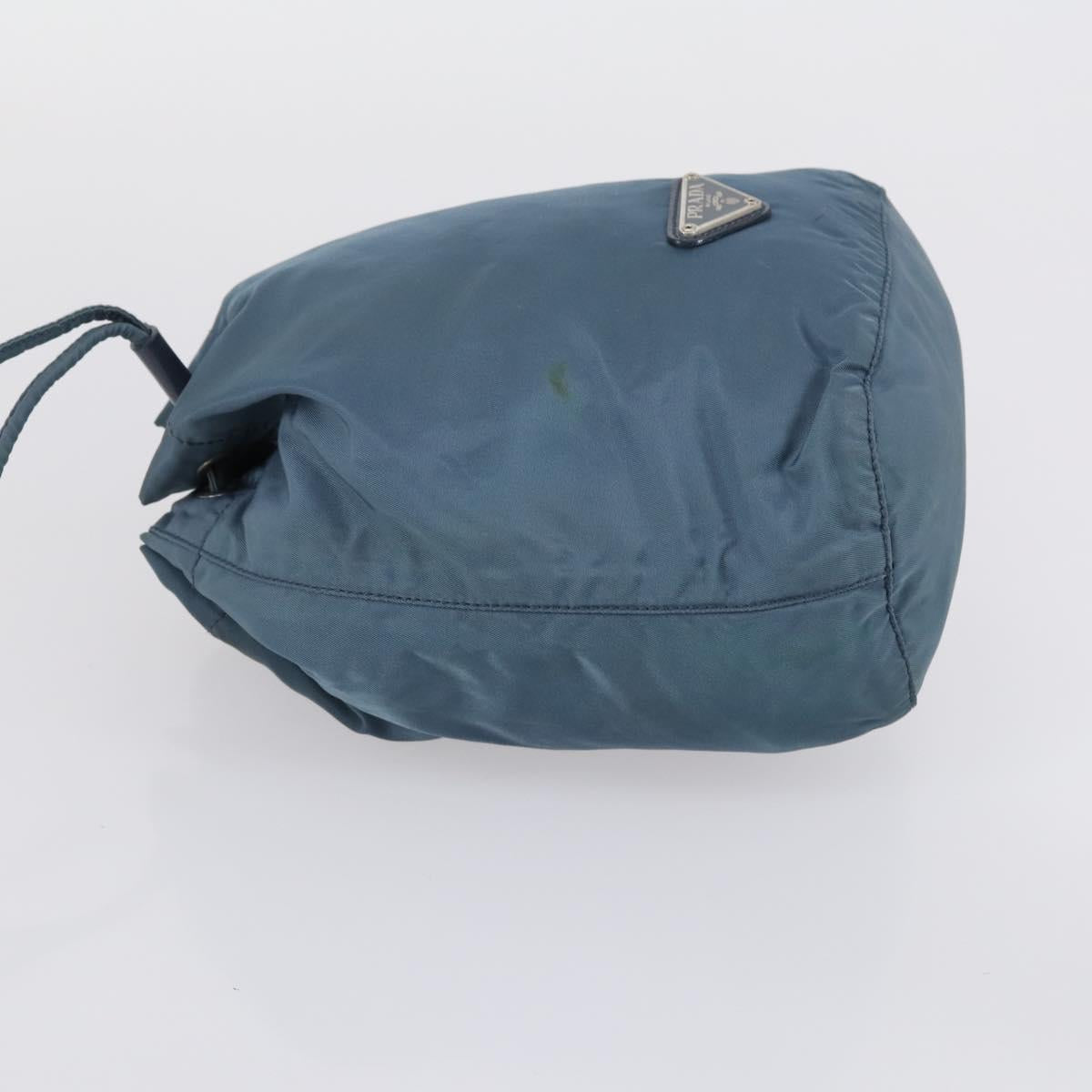 PRADA Tote Bag Nylon 3 Set Beige Blue khaki Auth am9798