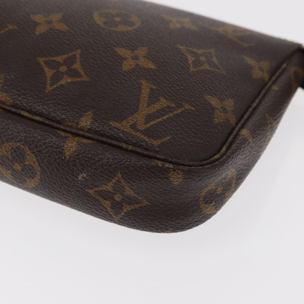 LOUIS VUITTON Monogram Pochette Accessoires Pouch M51980 LV Auth am9815