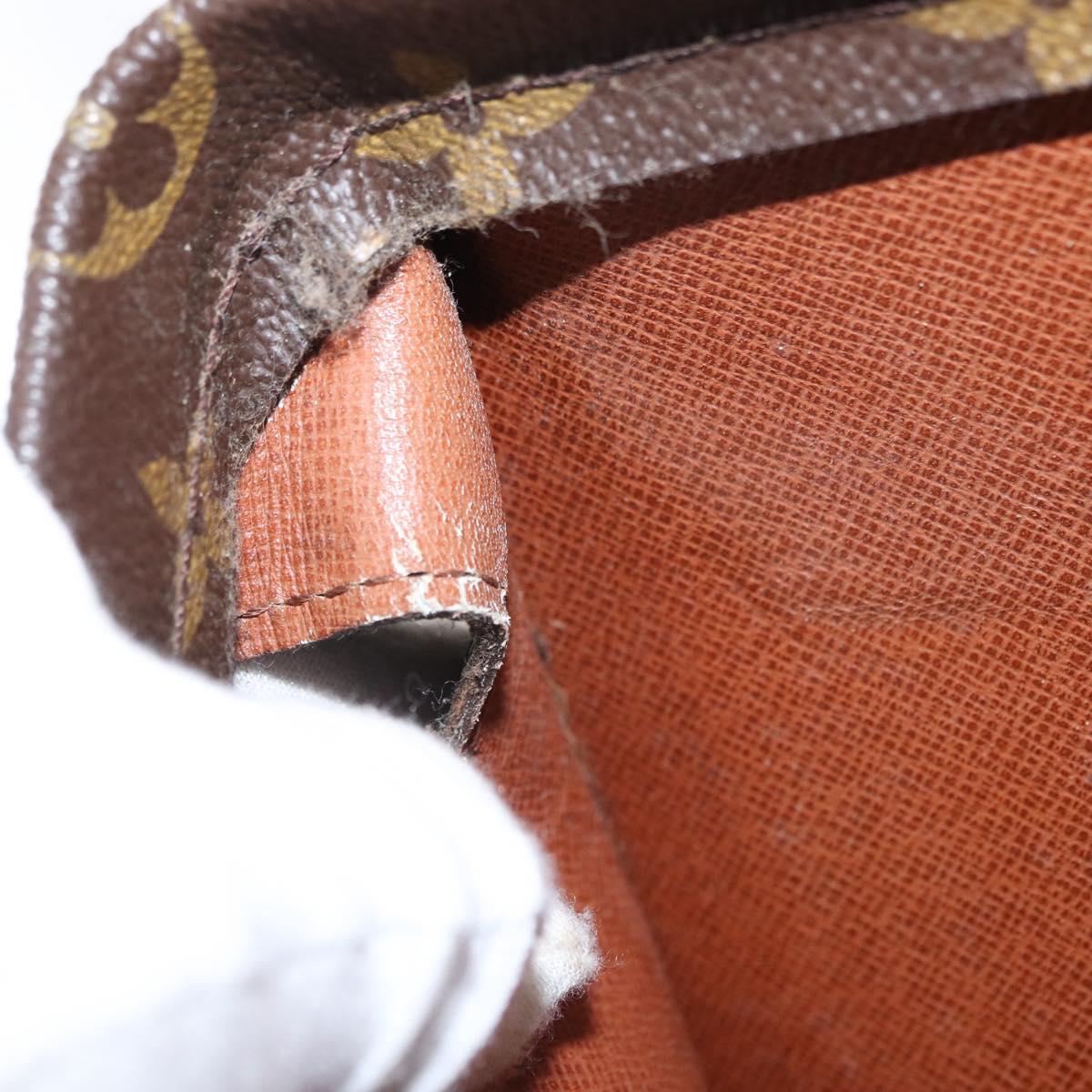 LOUIS VUITTON Monogram Serviette Fermoir Business Bag Vintage M53305 Auth am9816