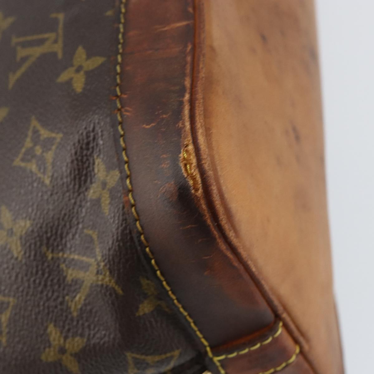 LOUIS VUITTON Monogram Alma Hand Bag M51130 LV Auth am9817