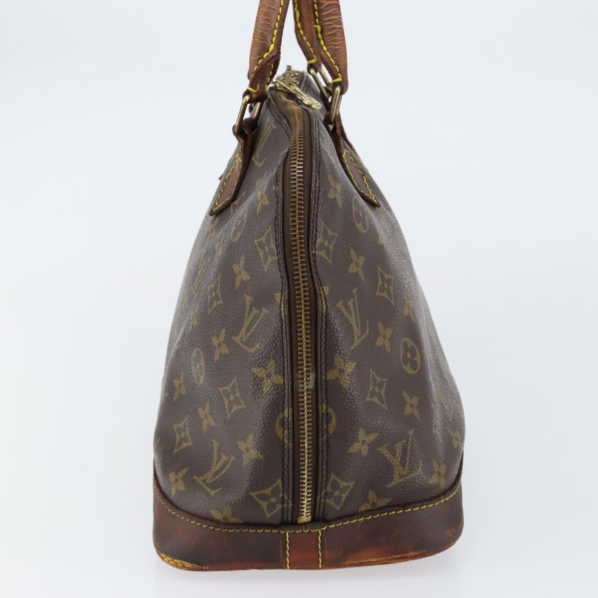 LOUIS VUITTON Monogram Alma Hand Bag M51130 LV Auth am9817