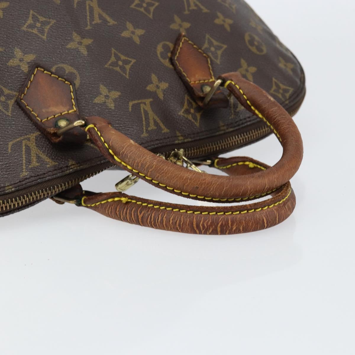 LOUIS VUITTON Monogram Alma Hand Bag M51130 LV Auth am9817