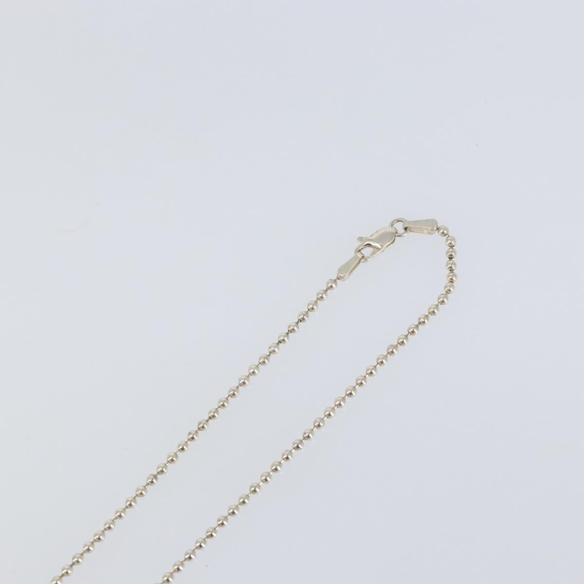 GUCCI Necklace Ag925 Silver Auth am9818