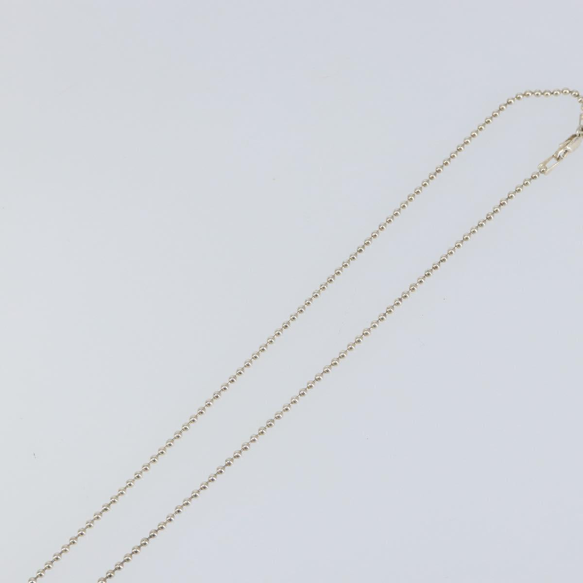 GUCCI Necklace Ag925 Silver Auth am9818
