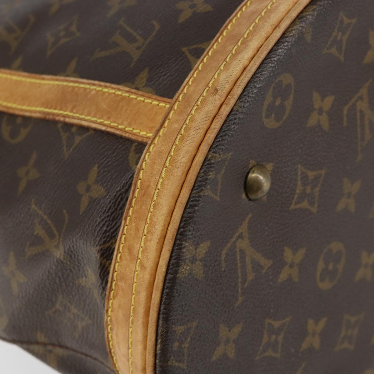 LOUIS VUITTON Monogram Bucket GM Shoulder Bag M42236 LV Auth am9828