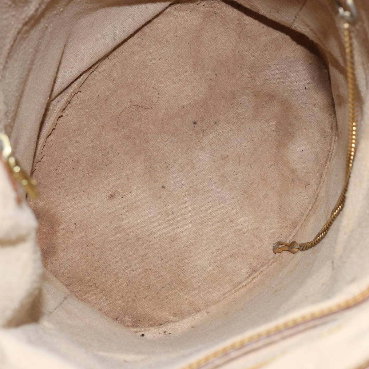 LOUIS VUITTON Monogram Bucket GM Shoulder Bag M42236 LV Auth am9828