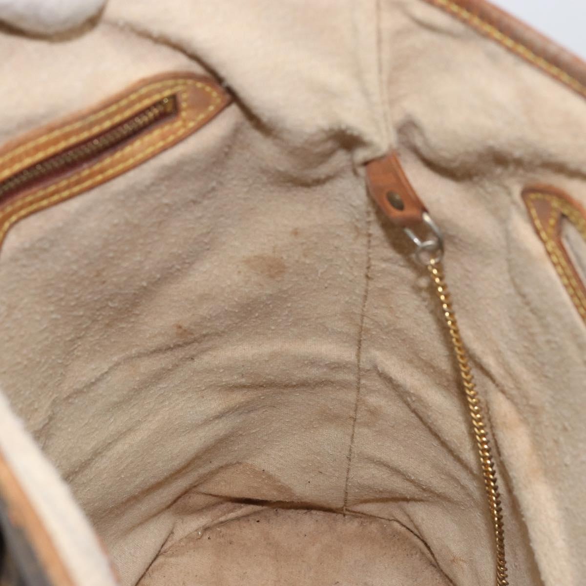 LOUIS VUITTON Monogram Bucket GM Shoulder Bag M42236 LV Auth am9828