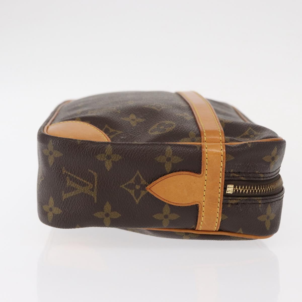 LOUIS VUITTON Monogram Compiegne 28 Clutch Bag M51845 LV Auth am9834