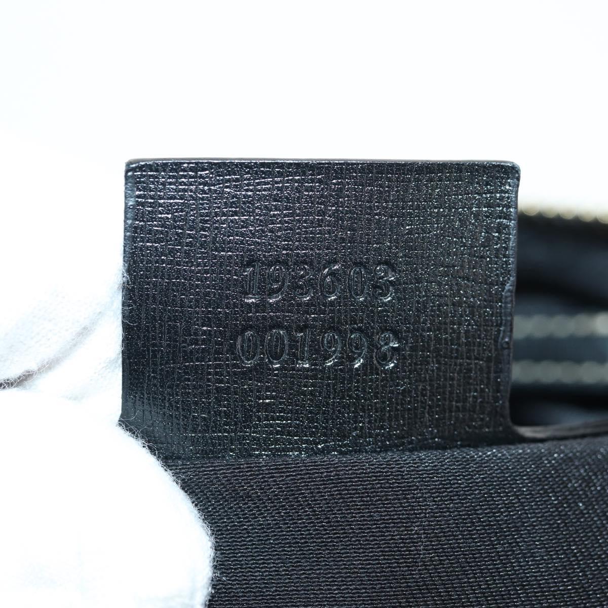 GUCCI GG Supreme Boston Bag PVC White Gold 193603 Auth am9846V