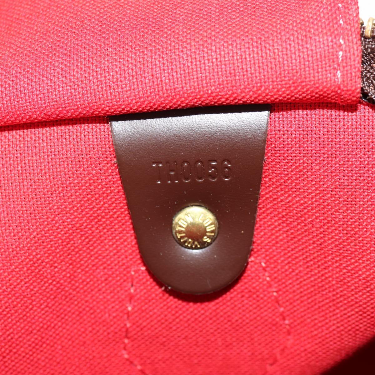 LOUIS VUITTON Damier Ebene Speedy 30 Hand Bag N41364 LV Auth am9848V