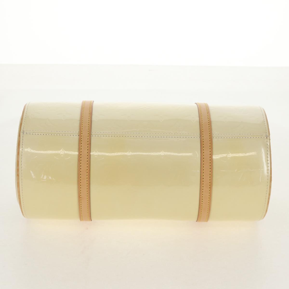 LOUIS VUITTON Monogram Vernis Bedford Hand Bag Perle M91331 LV Auth am9856V