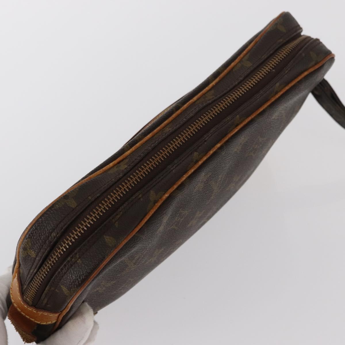 LOUIS VUITTON Monogram Marly Dragonne GM Clutch Bag M51825 LV Auth am9861