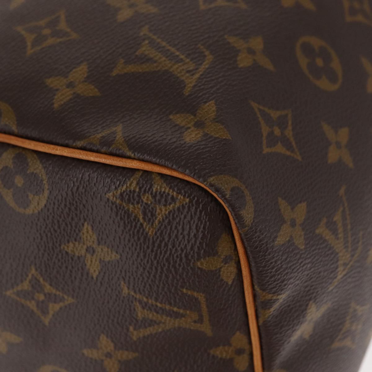LOUIS VUITTON Monogram Speedy 30 Hand Bag M41526 LV Auth am9870