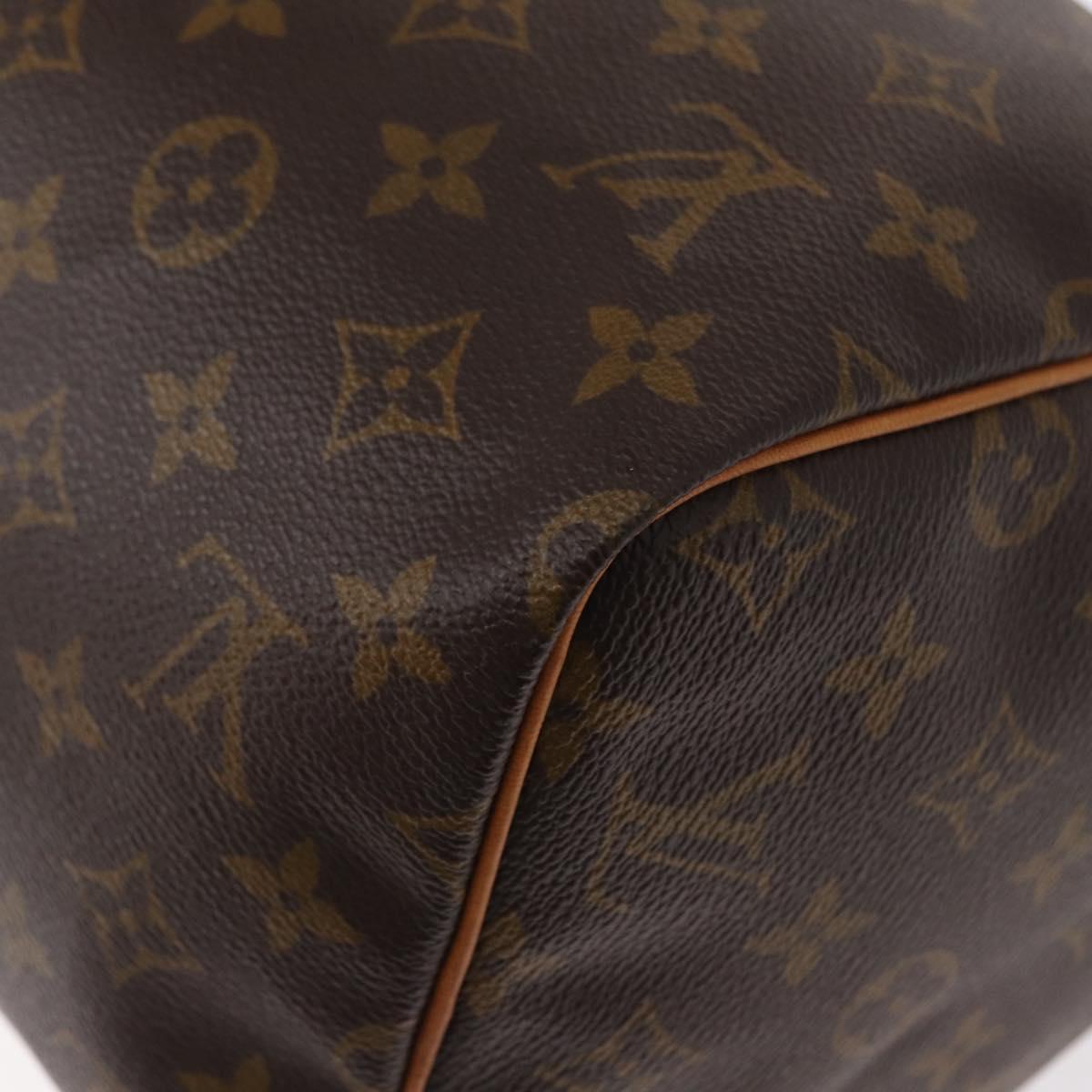 LOUIS VUITTON Monogram Speedy 30 Hand Bag M41526 LV Auth am9870