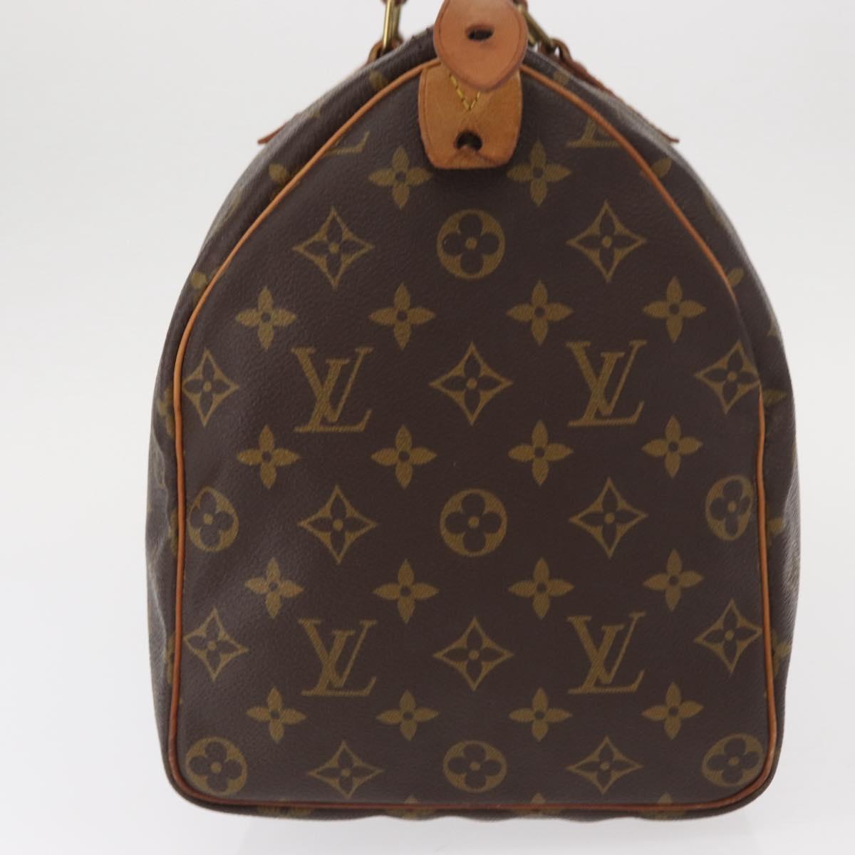 LOUIS VUITTON Monogram Speedy 35 Hand Bag M41524 LV Auth am9871