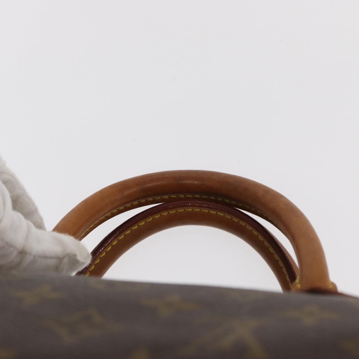 LOUIS VUITTON Monogram Speedy 35 Hand Bag M41524 LV Auth am9871