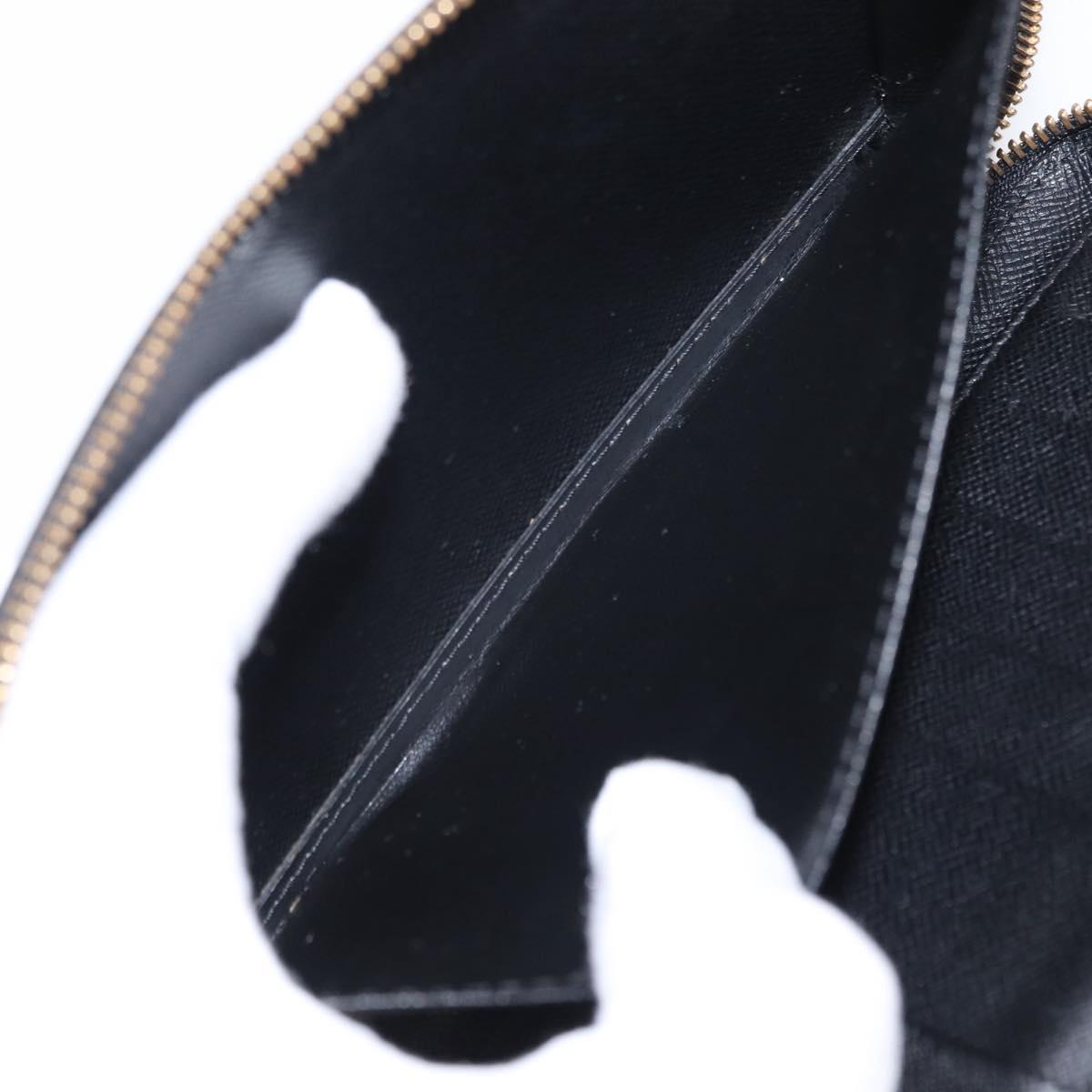 LOUIS VUITTON Epi Agenda Geod Travel Case Black M63872 LV Auth am9885