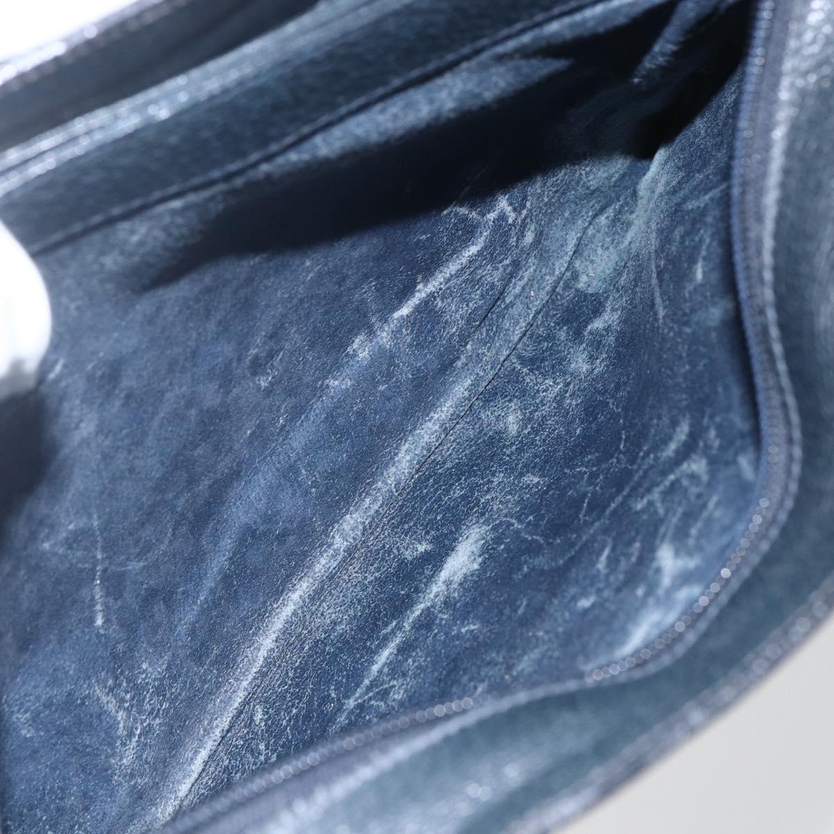 GUCCI GG Supreme Sherry Line Shoulder Bag PVC Red Navy 41 02 013 Auth am9899