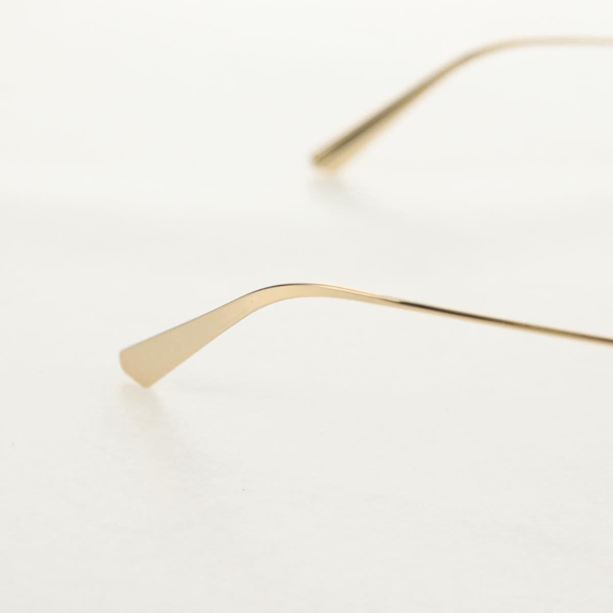 Christian Dior Sunglasses metal Gold Auth am9902M