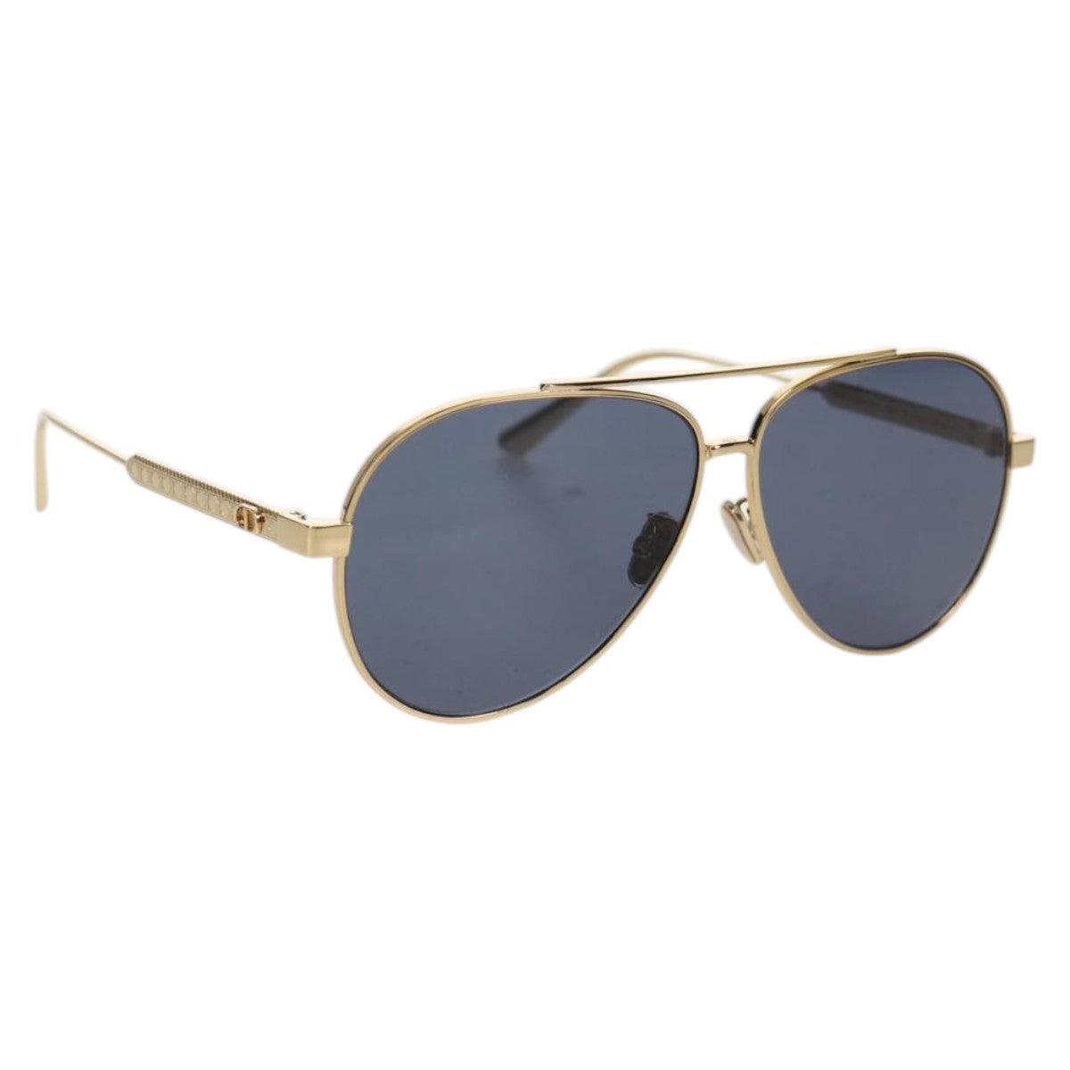 Christian Dior Sunglasses metal Gold Auth am9902M