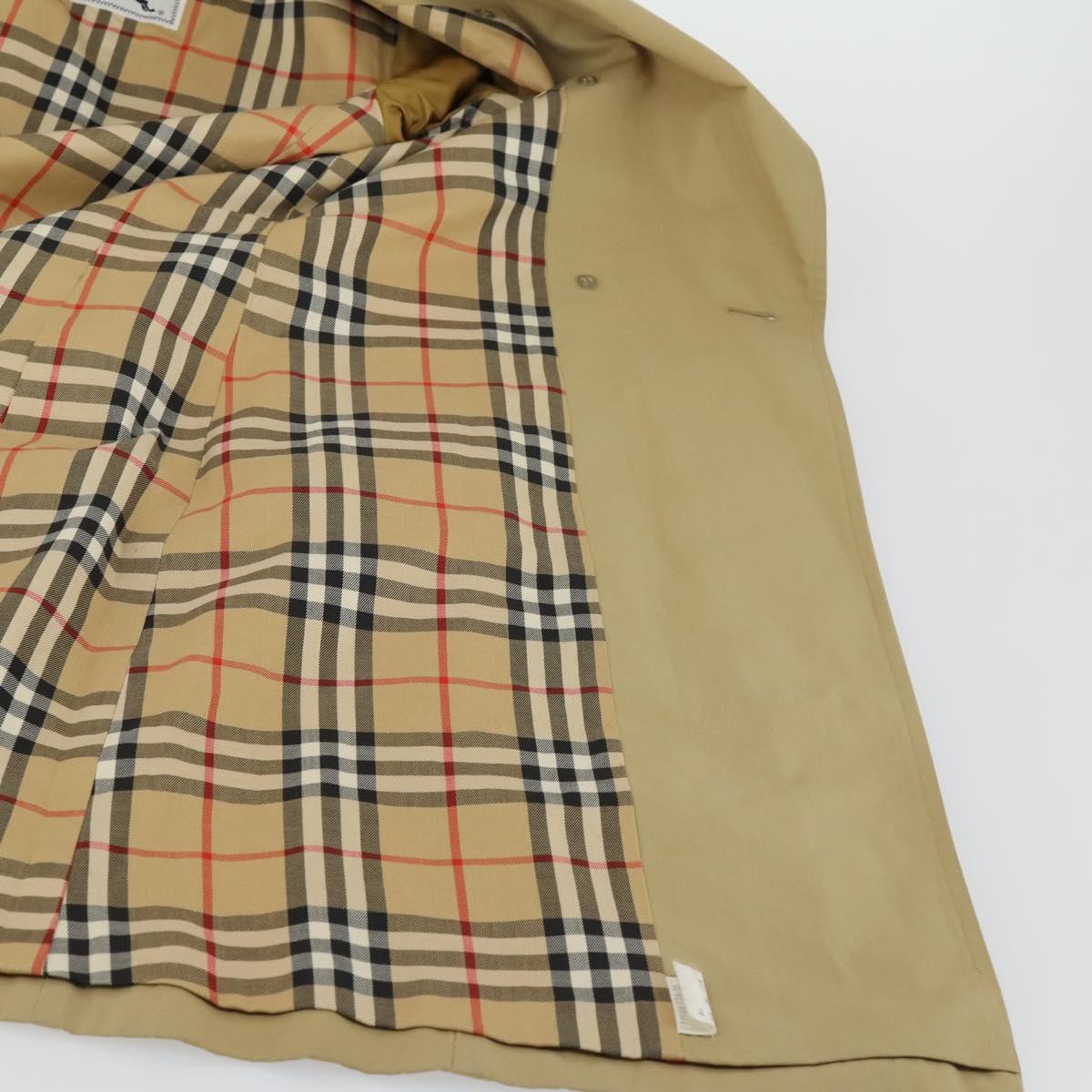 Burberrys Trench Coat Cotton M Beige Auth am9904