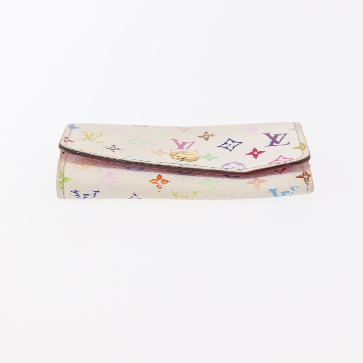 LOUIS VUITTON Zippy Coin Purse Multicles 4 Coin Purse 2 Set White Auth am9908