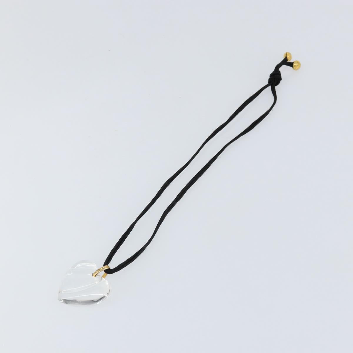 Baccarat Necklace Glass Clear Auth am9910