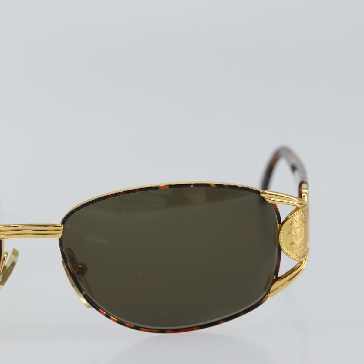 FENDI Sunglasses metal Gold Tone Auth am9921