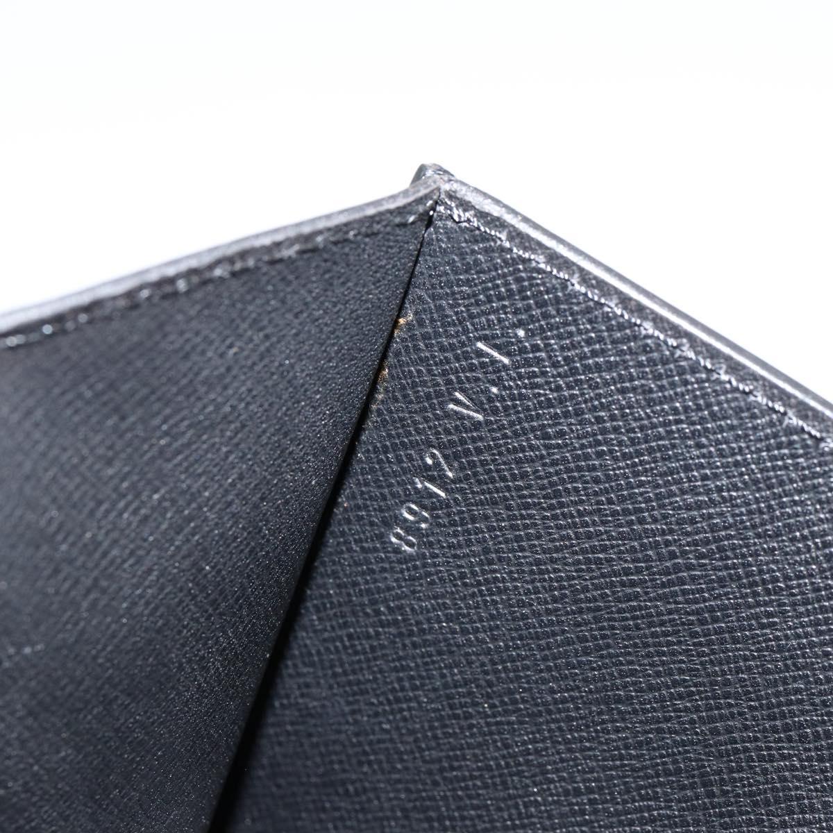 LOUIS VUITTON Epi Montaigne 27 Clutch Bag Black M52652 LV Auth am9923