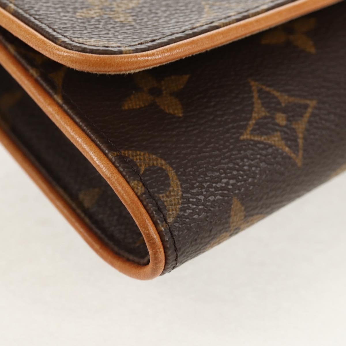 LOUIS VUITTON Monogram Pochette Twin GM Shoulder Bag M51852 LV Auth am9937V