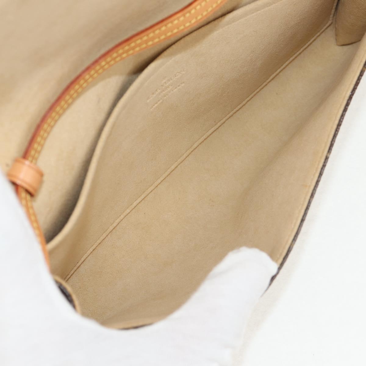 LOUIS VUITTON Monogram Pochette Twin GM Shoulder Bag M51852 LV Auth am9937V