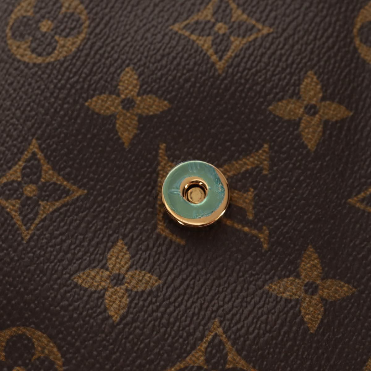 LOUIS VUITTON Monogram Pochette Twin GM Shoulder Bag M51852 LV Auth am9943V