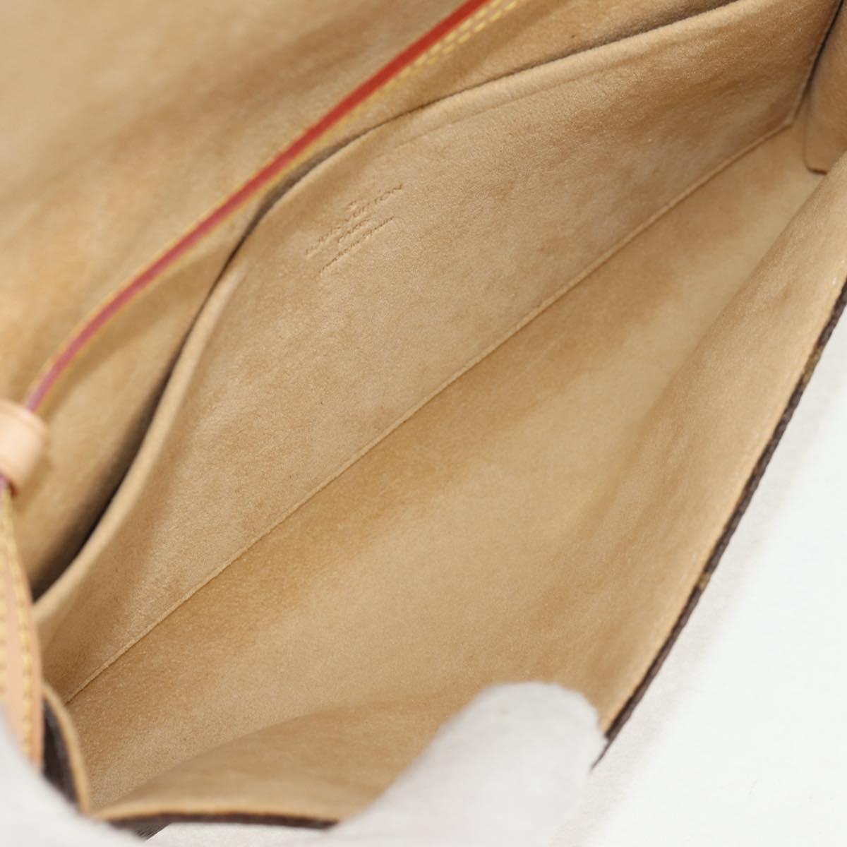 LOUIS VUITTON Monogram Pochette Twin GM Shoulder Bag M51852 LV Auth am9943V