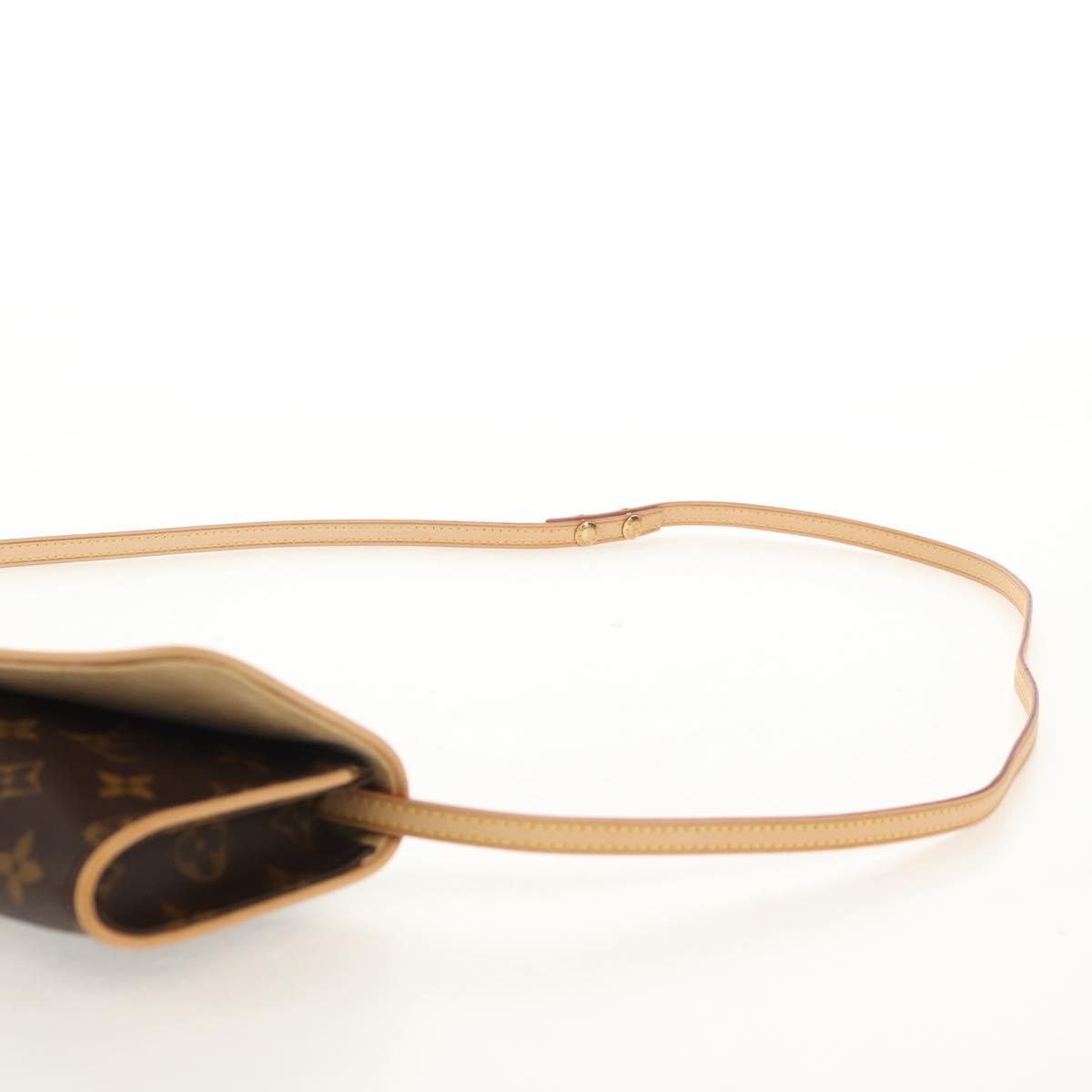 LOUIS VUITTON Monogram Pochette Twin GM Shoulder Bag M51852 LV Auth am9943V