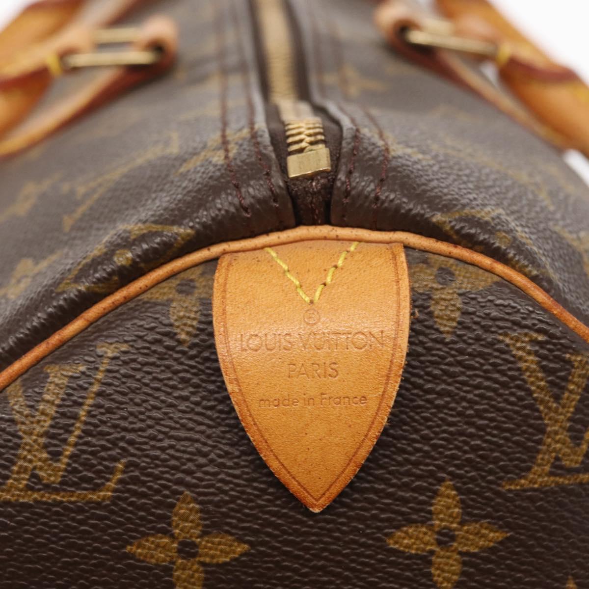 LOUIS VUITTON Monogram Speedy 40 Hand Bag M41522 LV Auth am9964