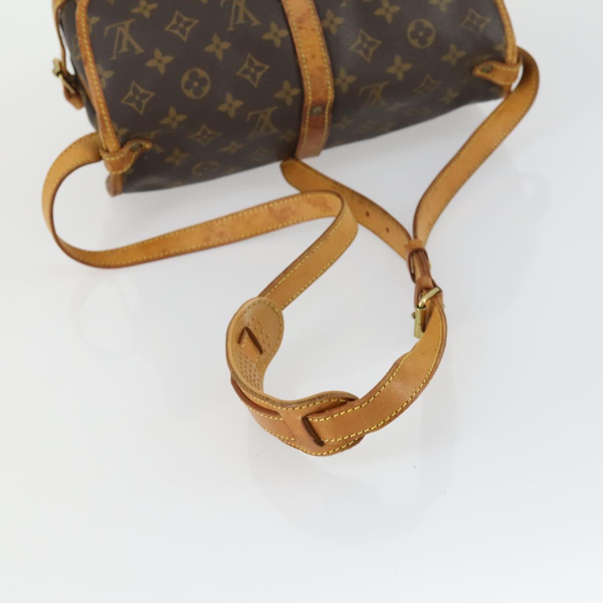 LOUIS VUITTON Monogram Saumur 30 Shoulder Bag M42256 LV Auth am9966