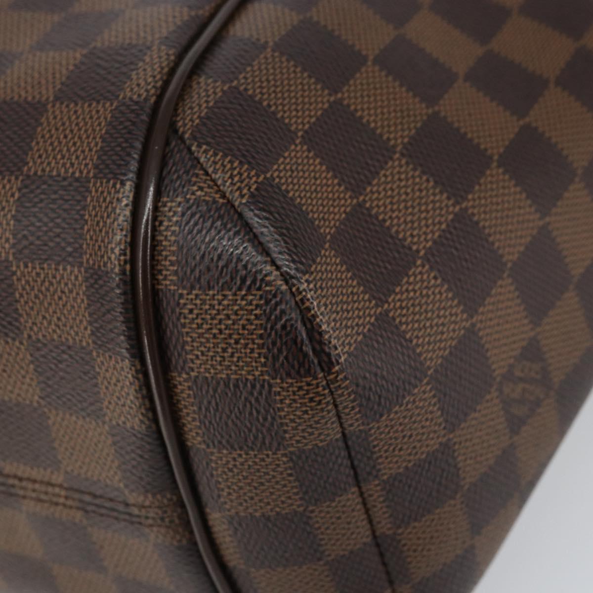 LOUIS VUITTON Damier Ebene Totally PM Tote Bag N41282 LV Auth am9972