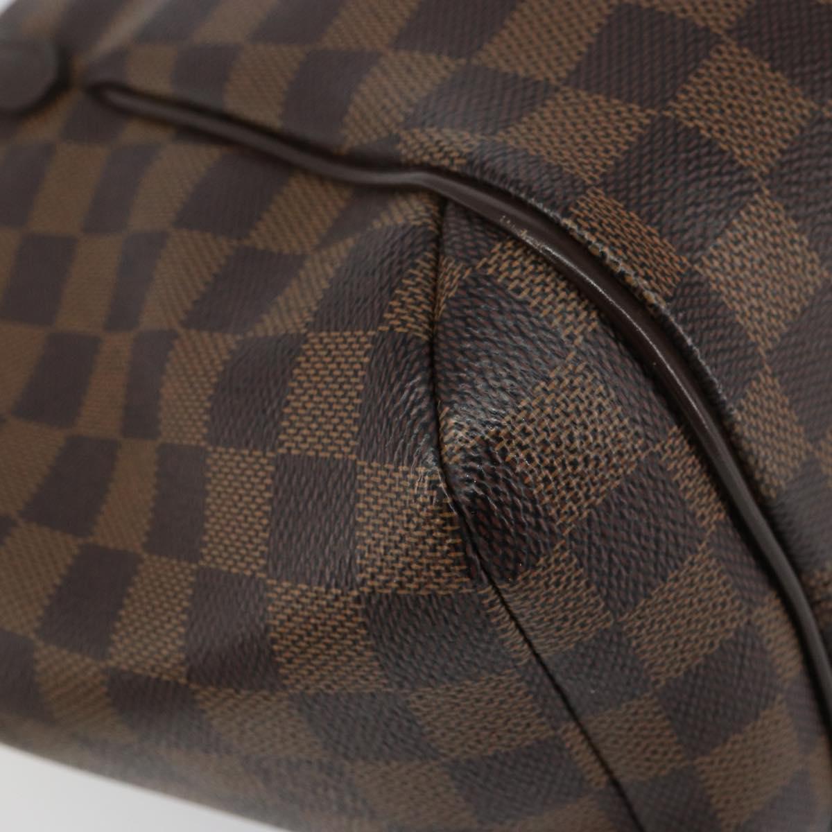 LOUIS VUITTON Damier Ebene Totally PM Tote Bag N41282 LV Auth am9972