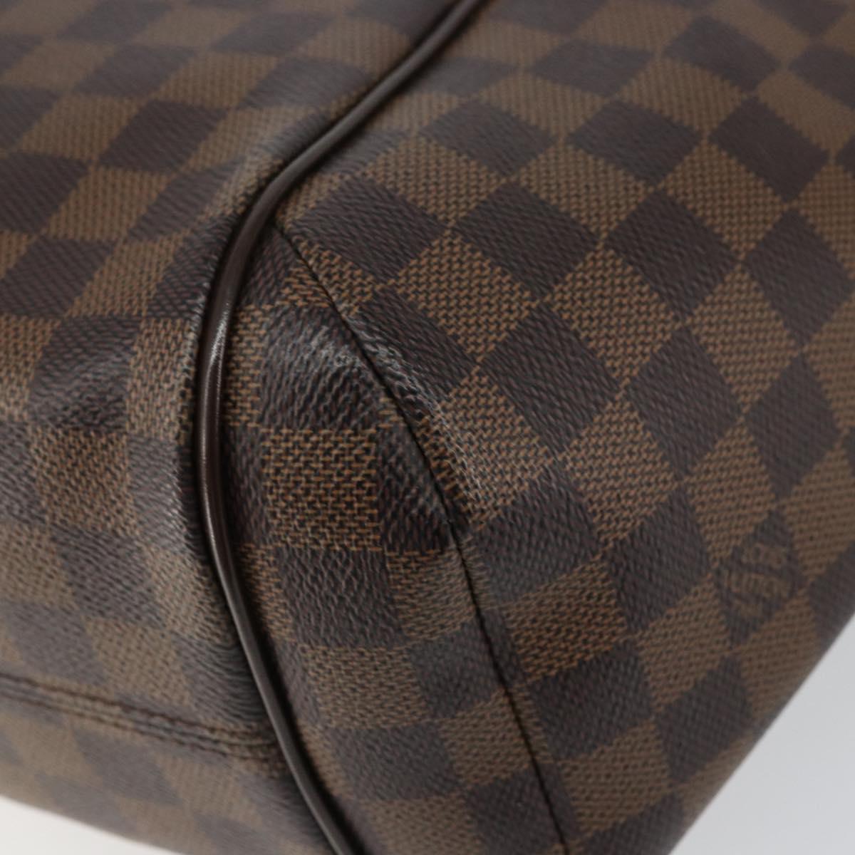 LOUIS VUITTON Damier Ebene Totally PM Tote Bag N41282 LV Auth am9972
