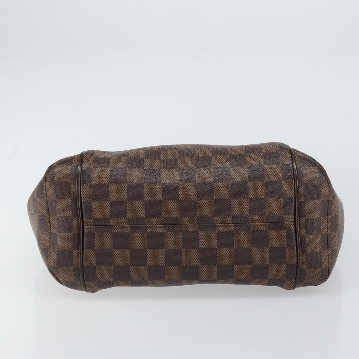LOUIS VUITTON Damier Ebene Totally PM Tote Bag N41282 LV Auth am9972