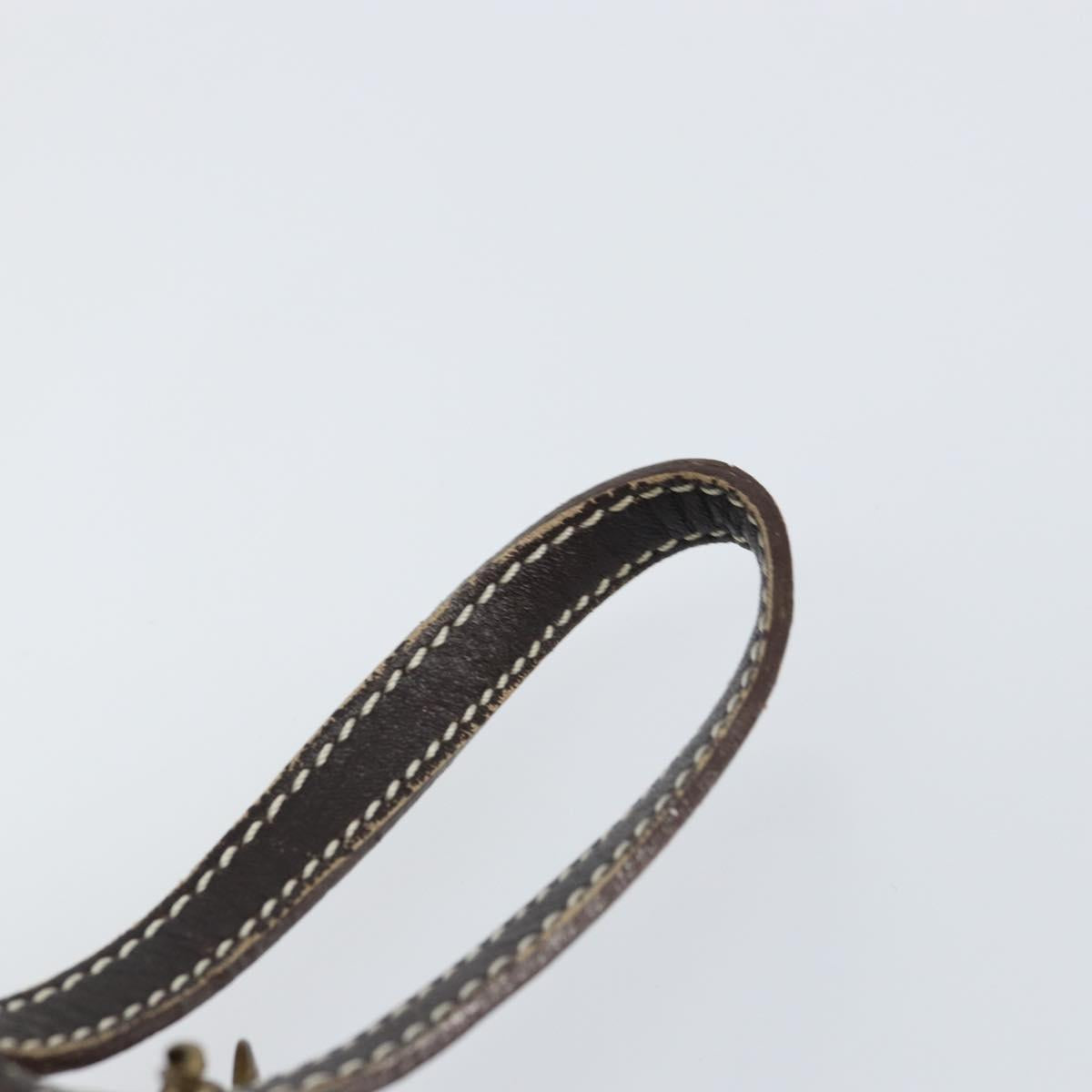 Vivienne Westwood Pouch Canvas Black Auth am9986